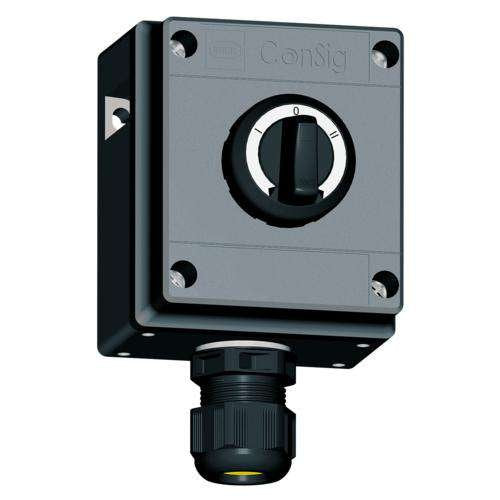 Stahl - Befehls- und Meldegeräte-Kombination im Gehäuse Befehlsgerätesystem 8040/1180X-26M03SA04 − 1 Stück by Stahl
