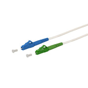 Metz Connect - Patchkabel LWL OpDAT Patchkabel LC-S/LC-S 151P7JOJAA0E APC OS2, weiß, 10,0