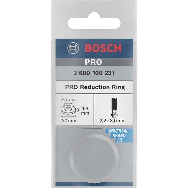 Bosch - Systemzubehör für Sägen (Akku/elektrisch/Druckluft) Reduzierring für PRO 2600100231 Kreissägeblatt 30 x