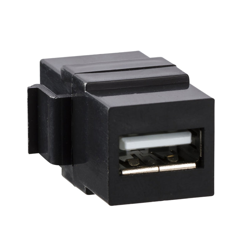 Elso - Einsatz/Abdeckung für Kommunikationstechnik USB-Keystone MTN4581-0001 USB A schwarz