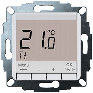 Eberle Controls - Raumthermostat/Uhrenthermostat UP-Raumregler AC230V UTE 4100 / weiß 1 Wechsler