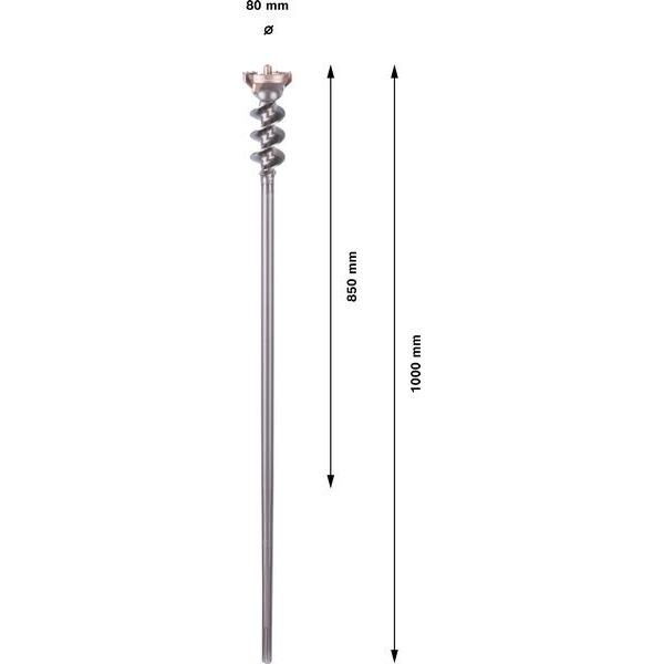 Bosch - Bohrer PRO SDS max-9 Break 1618596462 Through Bohrer 80 x
