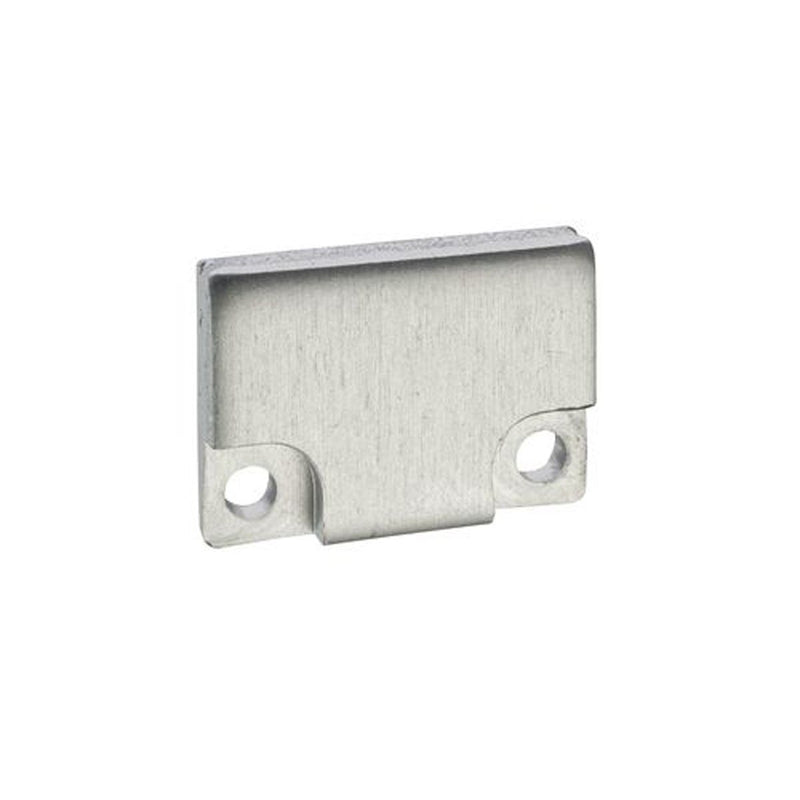 Barthelme - Mechanisches Zubehör/Ersatzteile für Leuchten Alu-Endkappen Set flach 62398614 2er für BARdolino
