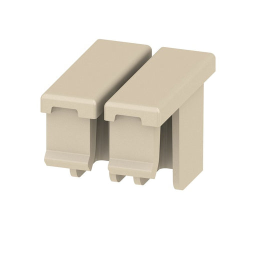 Weidmüller - Zubehör/Ersatzteile für Klemmen Abdeckung WAD WDU1.5/BLZ/BLA Wemid, dunkelbeige − 500 Stück