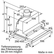 Siemens - Dunstabzugshaube Flachschirmhaube LI67SA671