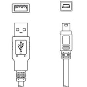 Leuze - Konfektioniertes Sensor-Aktor-Kabel Verbindungsleitung KSS US-USB2#50143459