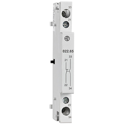 Finder - Zusatzeinrichtung für Reiheneinbaugeräte Hilfsschalter 022.65 1S, 1Ö, 6A − 1 Stück by Finder
