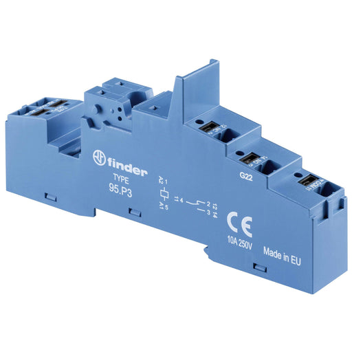 Finder - Relaissockel Fassung 95.P3 für 40.31 − 10 Stück