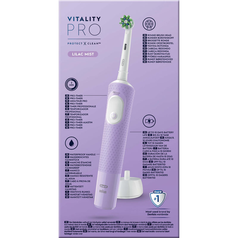 ORAL-B - Mundpflegegerät Zahnbürste Vitality ProD103 li Hangable Box − 6 Stück