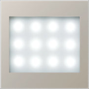 Jung - Beleuchtungseinsatz für Installationsschalterprogramme LED-Leselicht eds ES 2539 LED LW-12 weiße LEDs