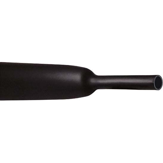 Cellpack - Schrumpfschlauch SRUM 19-6/m sw mit Kleber − 50 Meter