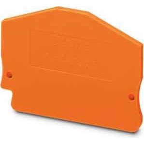 Phoenix Contact - Abschluss- und Zwischenplatte für Reihenklemme Deckel D-STS 2,5 OG orange − 50 Stück