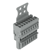 WAGO - Ein- und mehrpolige Klemmenleiste 1-Leiter-Federleiste 769-108/144-000 CAGECLAMP,4mm²,gr − 10 Stück