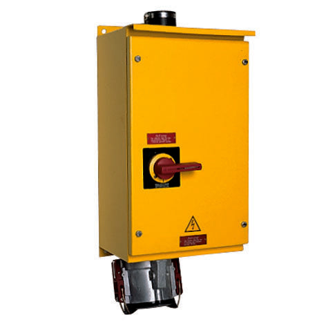 Mennekes - Hochstrom-Rundsteckvorrichtung Wandsteckdose DUO 75236 200A,5p,6h,400V,IP55
