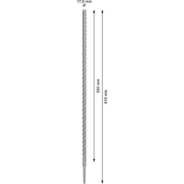 Bosch - Bohrer PRO SDS plus-5X 2608836626 Hammerbohrer 16 x