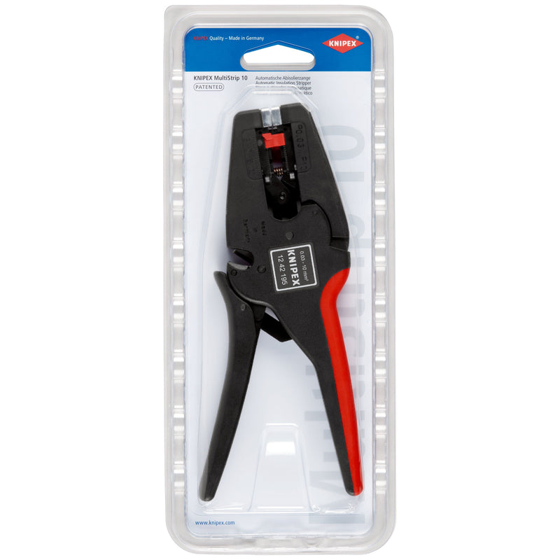 Knipex - Abisolierzange 12 42 195 SB automatisch, 195mm