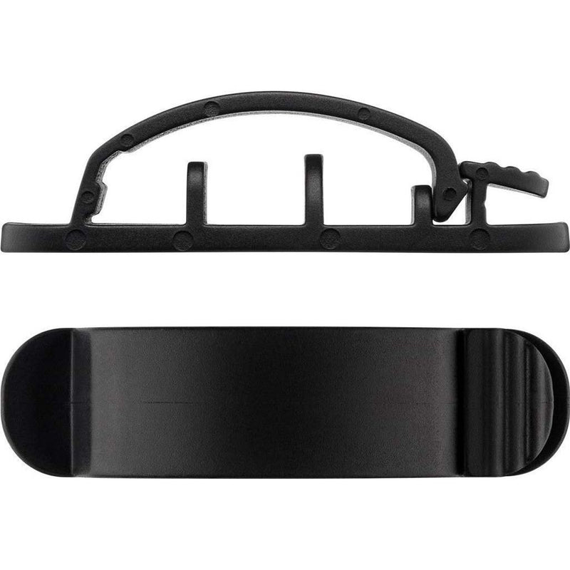 Goobay - Zubehör/Ersatzteile für Unterhaltungselektronik Kabel Management Clip 70685 (VE3) 3-Slots,sw