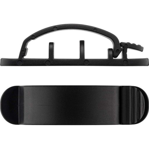 Goobay - Zubehör/Ersatzteile für Unterhaltungselektronik Kabel Management Clip 70685 (VE3) 3-Slots,sw