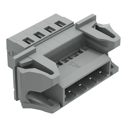 WAGO - Kabelsteckverbinder für Leiterplattensteckverbinder 1-Leiter-Stiftleiste 231-604/114-000 CAGECLAMP,2,5mm²,gr − 50 Stück