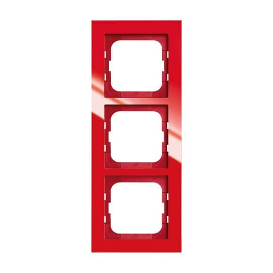 Busch-Jaeger - Abdeckrahmen Rahmen 3-fach 1723-287 rot