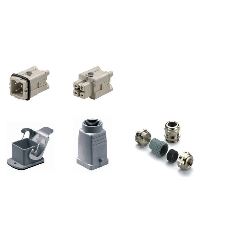 Weidmüller - Zubehör/Ersatzteile für Industriesteckverbinder Steckverbinder-Kit HDC-KIT-HA 03.300 M