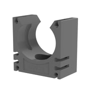 Plica - Rohrschelle Rohrhalter NW17 131102017 schwarz − 50 Stück