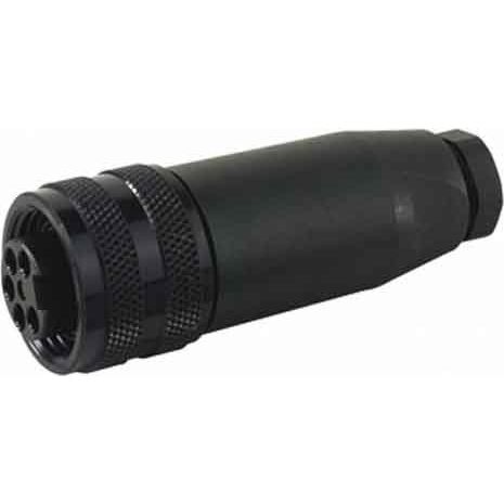 Murrelektronik - Rundsteckverbinder, feldkonfektionierbar (Industriesteckverbinder) 7/8 Buchse gerade 7000-78201-0000000 5p. 6-,9,5mm