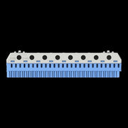Striebel&John - Steckklemme PE-Klemmenblock ZK268G 26x4+8x25qmm