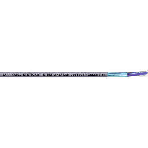 Lapp Kabel&Leitung - Daten- und Kommunikationskabel UNITRONIC LAN 200 F/UTP 2170172/1000 Cat.5eLSZH FLEX − 1000 Meter