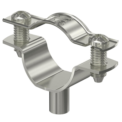 OBO Bettermann - Befestigungsschelle für Kabel/Rohre Abstandschelle ASG 732 25 A4 m. Gewindea. 20-25mm − 25 Stück