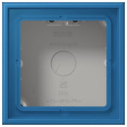 Jung - Aufputzgehäuse für Unterputzgerät Aufputz-Kappe 1fach LC 581 A 211 bleu ceruleen 31