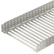 OBO Bettermann - Kabelrinne MKSM gelocht MKSM 160 A2 m. Schnellverbindung − 3 Meter