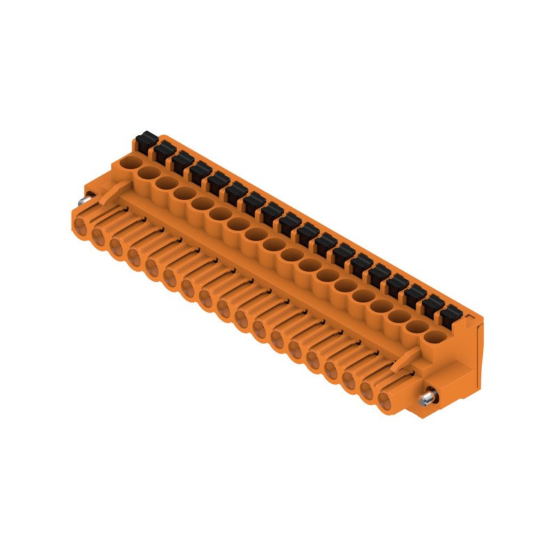 Weidmüller - Kabelsteckverbinder für Leiterplattensteckverbinder Verbinder 5.08mm BLF 5.08H#1002250000 − 18 Stück