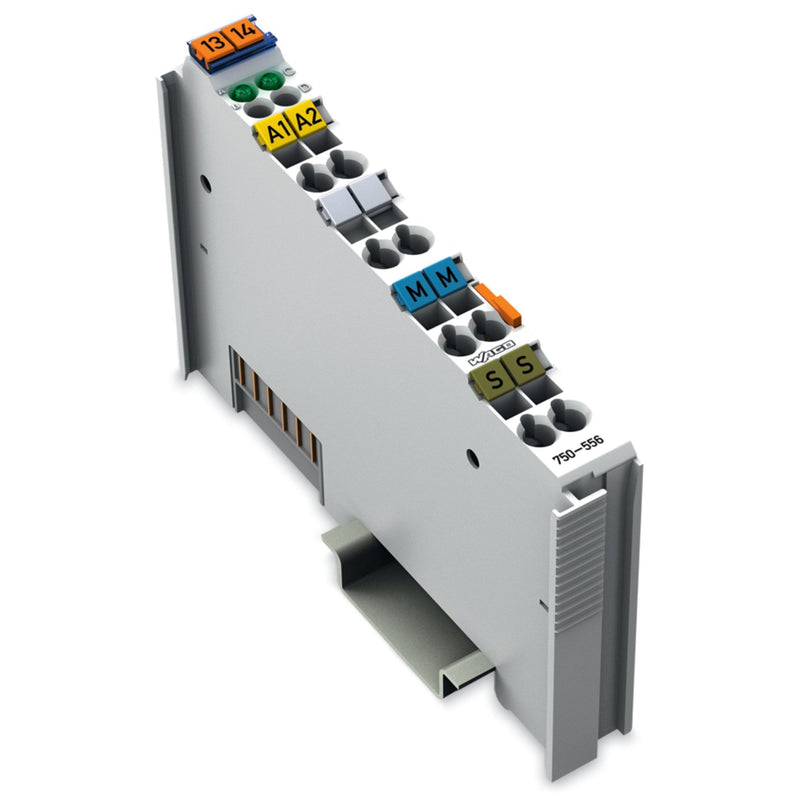 WAGO - Feldbus, Dez. Peripherie - Analoges Ein-/Ausgangs-Modul Analog Ausgangsklemme 750-556 2-Kanal, +-10V