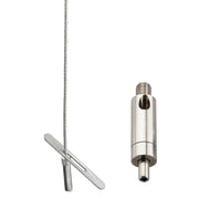 Erico - Drahtseilabhängung SLDM Kippelemit SLDM615L2T 1,5mm Stahlseil,L=2m − 20 Stück