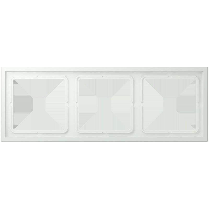 Jung - Abdeckrahmen Rahmen 3-fach LCZ 983 BF 210 outremer gris