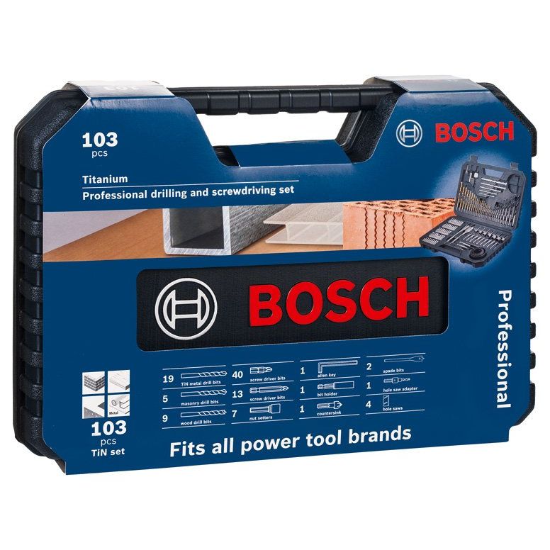Bosch Power Tools - Werkzeugset Zubehörsatz, 103-tlg. 2608594070