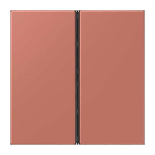 Jung - Abdeckung/Bedienelement für Installationsschalterprogramme Tastensatz 2fach LC 402 TSA 236 terre sienne brique