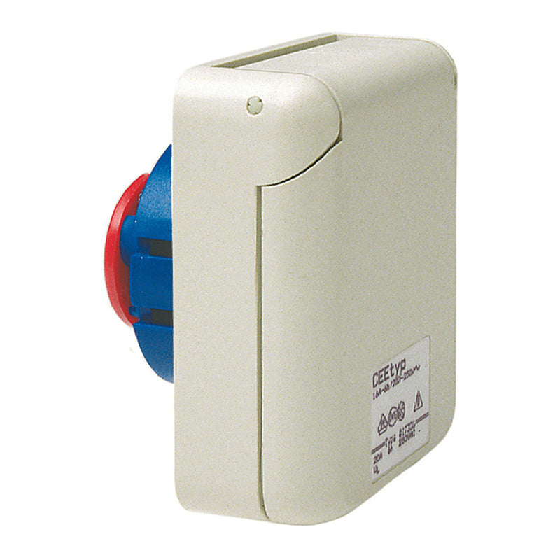Walther Werke - CEE-Anbausteckdose (IEC 60309) MONDO Anbaudose 16A 417309 3P 400V 9h IP44