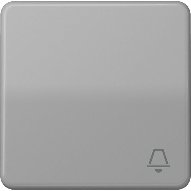 Jung - Abdeckung/Bedienelement für Installationsschalterprogramme Wippe Symbol KLINGEL gr CD 590 K GR für Taster