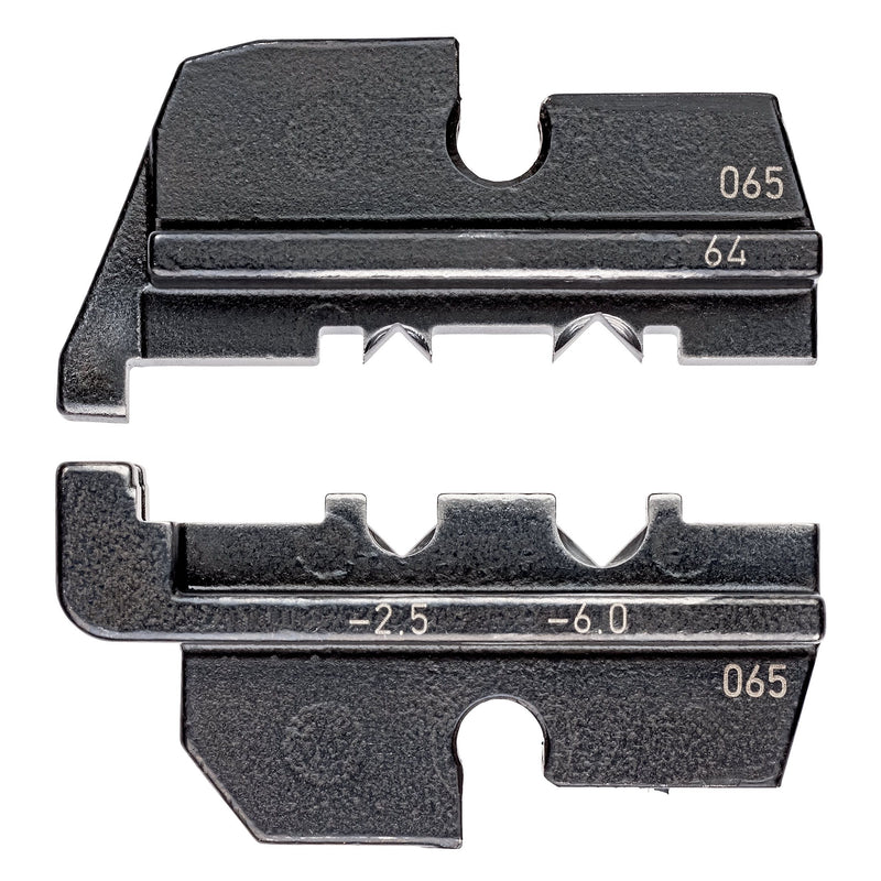 Knipex - Einsatz für Presswerkzeug Kabelschuhe/Verbinder, Aderendhülsen, Schirmanschluss Crimpeinsatz 97 49 64 für ABS-Stecker