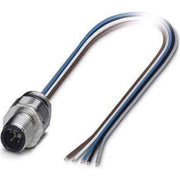 Phoenix Contact - Rundsteckverbinder, feldkonfektionierbar (Industriesteckverbinder) Einbausteckverbinder SACC-EC-M12 #1515057 Sensor-/Aktor-Wandd.