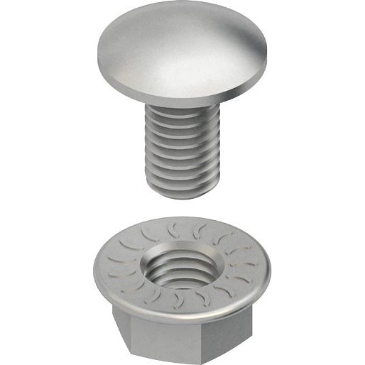 Niedax - Maschinenschraube/Bolzen Schraube FLM 8X25 F