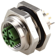 Lapp Zubehör - Rundsteckverbinder, feldkonfektionierbar (Industriesteckverbinder) ED-IE-M12F-X-RM 21700618 − 10 Stück