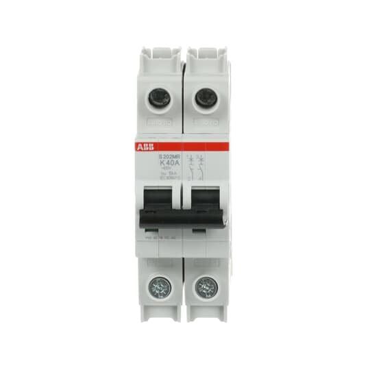 ABB Stotz S&J - Leitungsschutzschalter Sicherungsautomat S202MR-K40 10kA, 40A, 2P, RTT