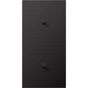 Jung - Abdeckung/Bedienelement für Installationsschalterprogramme Abdeckung mit Kipphebel AL 12-20 D K 01 Kegel, 1fach, dark