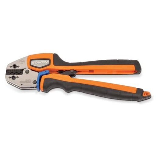 ABB Stotz S&J T&B - Presswerkzeug Kabelschuhe/Verbinder, Aderendhülsen, Schirmanschluss Handwerkzeug ERG4002 für Verbinder