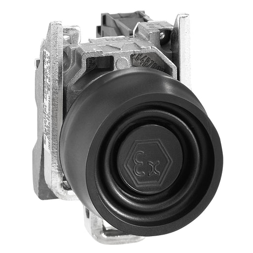 Schneider Electric - Drucktaster, Komplettgerät Drucktaster, schwarz XB4BPS21EX o. Rastung, 1S
