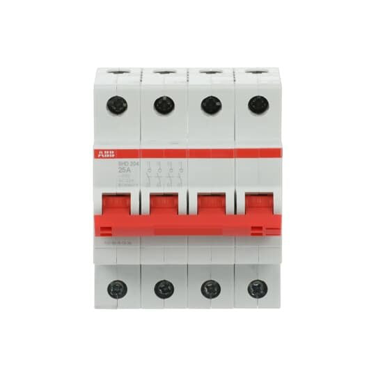 ABB Stotz S&J - Schalter für Reiheneinbau Lasttrennschalter SHD204/25 4-polig, 25A