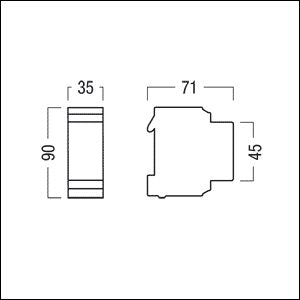 Zumtobel - Notlichtbaustein Phasendetektor ONLITE EPD 2